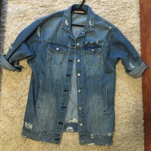 Boyfriend Denim Jacket, oversized style